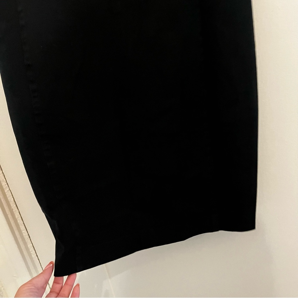 Lauren Ralph Lauren Black Chamonix Sleeveless Mini V-Neck Dress - Size 6 - Picture 10 of 12